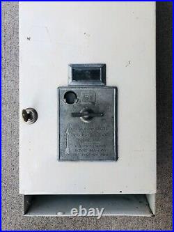 Vintage Modess Vending Machine Sanitary Napkin Kotex Pad Dispenser Coin Op 5¢