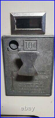 Vintage Modess Vending Machine Sanitary Pad Dispenser Coin Op 10 cent