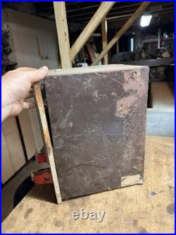 Vintage Multi Coin Mech Mission Tourist Road Maps 50 Cents Vending Machine USA