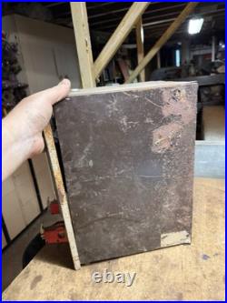 Vintage Multi Coin Mech Mission Tourist Road Maps 50 Cents Vending Machine USA