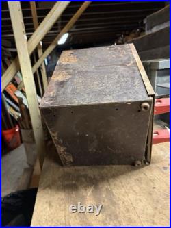 Vintage Multi Coin Mech Mission Tourist Road Maps 50 Cents Vending Machine USA