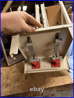 Vintage Multi Coin Mech Mission Tourist Road Maps 50 Cents Vending Machine USA