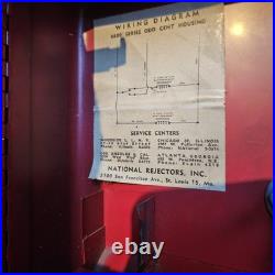 Vintage National Rejectors Odd Cent Housing Penny Box 1¢ Vendo Coke Machine RARE