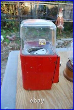 Vintage Northwestern Ford Bubble Gum Machine Penny Gum Ball Machine MCM coin op