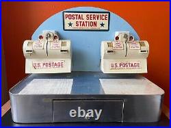 Vintage Stamp 1963 64 vending coin US Postal Service Station Machine Fort Wayne