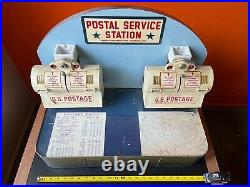Vintage Stamp 1963 64 vending coin US Postal Service Station Machine Fort Wayne