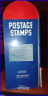 Vintage Stamp vending coin op U. S. Postal Service Vending Machine Quarter dimes