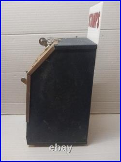 Vintage US Mail Postage Stamp Machine Dispenser Coin Vending 13 Tall