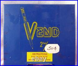 Vintage Vend Pencils Coin Operated. 25 Cent School Vending Machine (ezs000945)