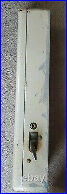 Vintage Wall Mount Tampax Safety Vending Machine Coin Operate Rest Stop Bath