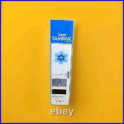 Vintage Wall Mounted Tampax Coin Vending Machine Ideal No Back/ Inside