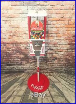 Vintage gumball machine coin op Coca cola Coke memorabilia bar game room gift