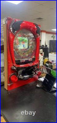 WORKING Woody Wood Pecker Pachinko Machine, Slot Coin Op Vending Gas Oil Sign