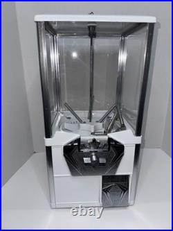 White A&A Northwestern 2 Capsule Toy Bulk Vending Machine 50cent Vend Withkeys