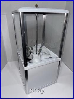 White A&A Northwestern 2 Capsule Toy Bulk Vending Machine 50cent Vend Withkeys