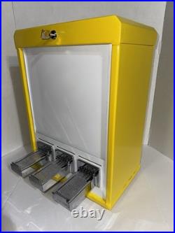 Yellow $1 Vend 3 Column Sticker Tattoo Pokemon Card Vending Machine Sports Cards