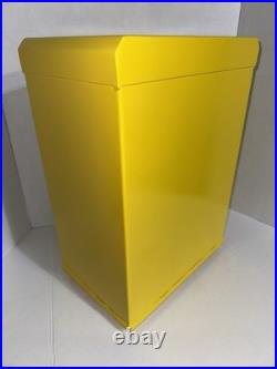 Yellow $1 Vend 3 Column Sticker Tattoo Pokemon Card Vending Machine Sports Cards