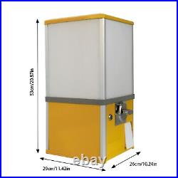 Yellow Candy Vending Machine for 1.77-1.97in Gadget Huge Capacity Good Stability